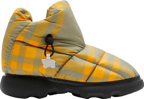 burberry pillow boots|Buy Burberry Check Pillow Boot 'Hunter' .